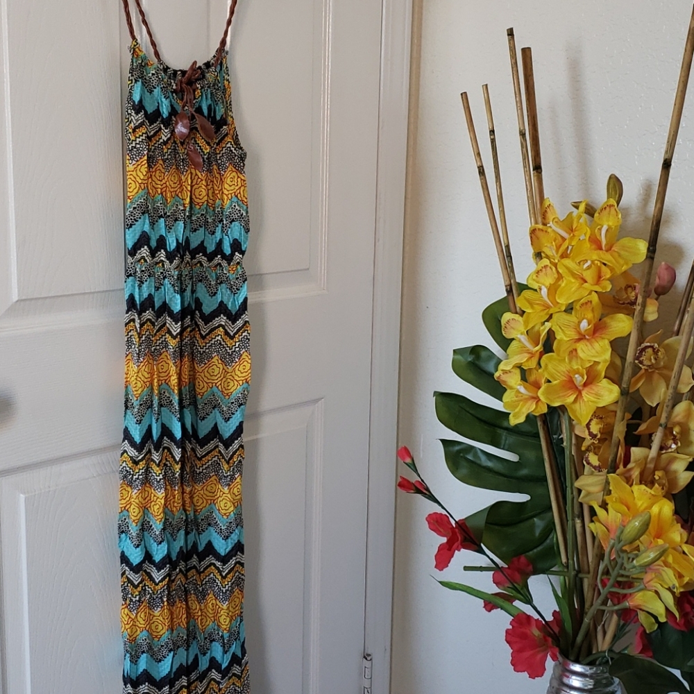 ❤3/$20 Bohemian maxi dress size XS/S